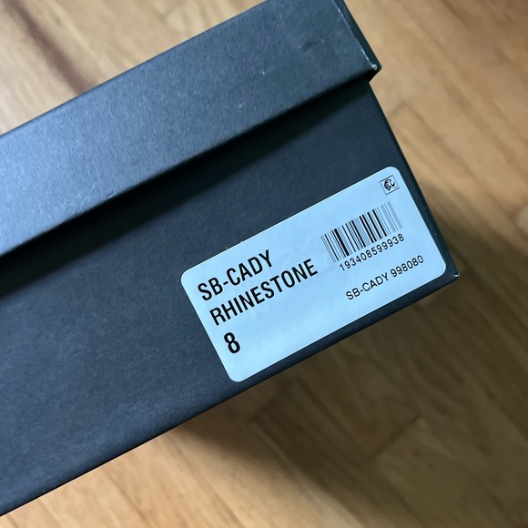 Betsy Johnson Kyle Rhinestone Booties Size 8 - Picture 6 of 8